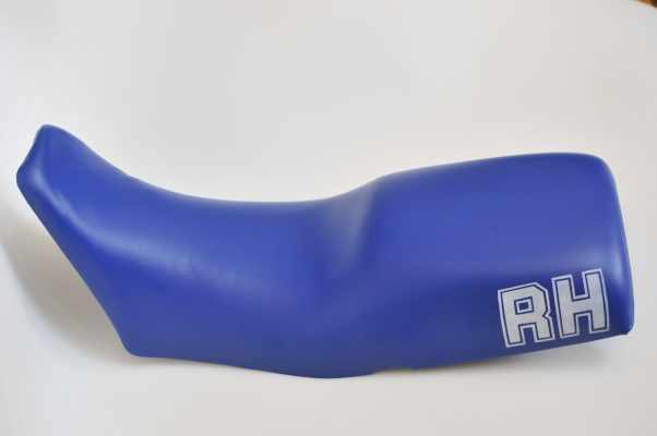 SUZUKI RG250 青一枚 シート 左右ロゴ入れ バイクシート張替え シート加工 seat